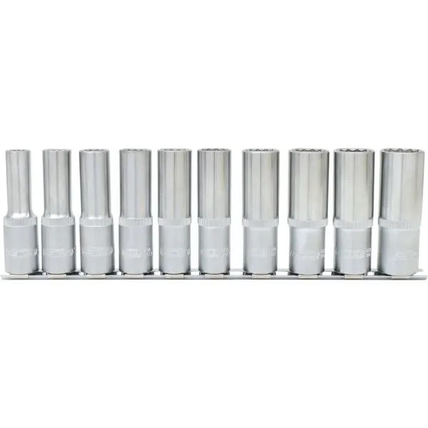 Jeu de douilles longues 12 pans 1/2" . | Boulonnerie | Ekibat