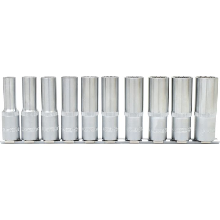 Jeu de douilles longues 12 pans 1/2" . | Boulonnerie | Ekibat