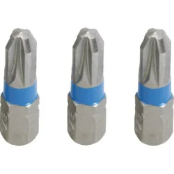 Embouts POZIDRIV PZ1 à code couleur . 3 | Vis bois | Ekibat