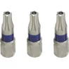 Embouts TORX percés T8 à code couleur L. | Vis bois | Ekibat
