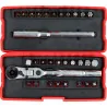 Coffret de 28 embouts de vissage 1/4" à | Vis bois | Ekibat