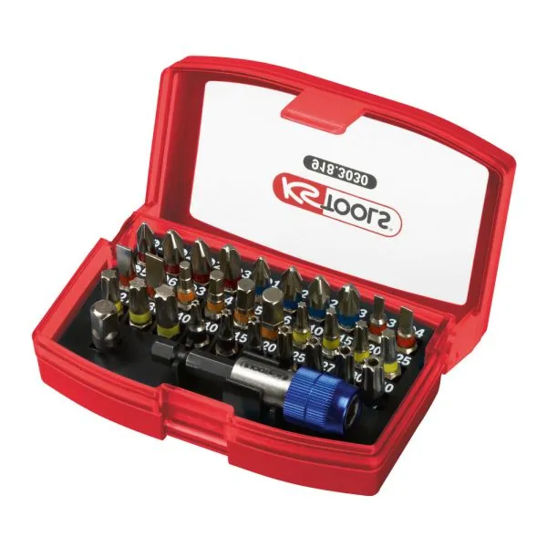 Jeu d'embouts de vissage à code couleur TORSIONpower® | Vis bois | Eki