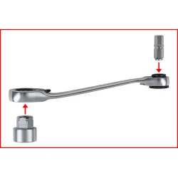 Coffret de douilles traversantes de 5 à 14mm | Vis bois | Ekibat