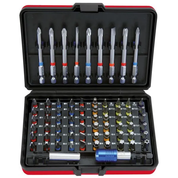 Jeu d'embouts de vissage à code couleur TORSIONpower® | Vis bois | Eki