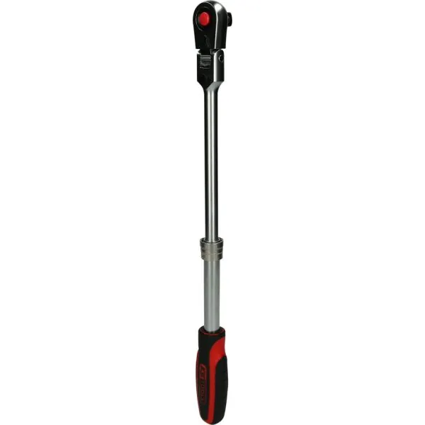Cliquet télescopique réversible 1/2" à tête articulée . | Vis bois | E