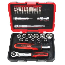 Coffret de douilles et accessoires ULTIMATE® 1/4" . | Vis bois | Ekiba