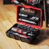 Coffret de douilles et accessoires ULTIMATE® 1/4" . | Vis bois | Ekiba