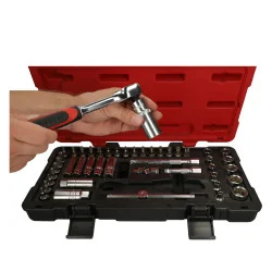 Coffret de douilles et accessoires ULTIMATE® en pouces | Vis inox | Ek