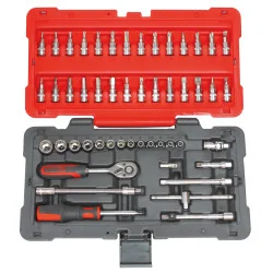 Coffret de douilles et accessoires ULTIMATE® 1/4" . | Vis bois | Ekiba