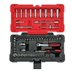 Coffret de douilles et accessoires ULTIMATE® 12 pans | Vis bois | Ekib