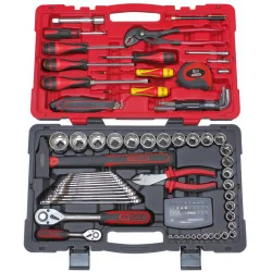 Coffret de douilles et accessoires ULTIMATE® 1/4" - | Vis bois | Ekiba