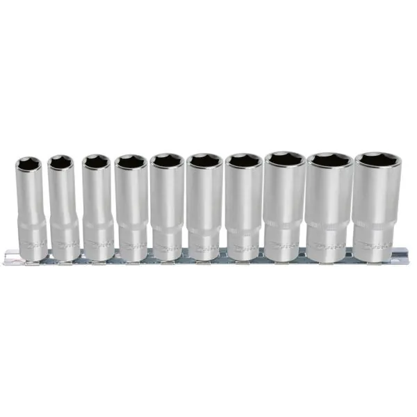Rail de 10 douilles longues 6 pans ULTIMATE® | Vis bois | Ekibat