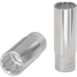 Douille longue 12 pans ULTIMATE® 1/2" . 30 | Vis bois | Ekibat