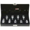 Coffret de 9 douilles tournevis 6 pans 1/2" | Vis bois | Ekibat