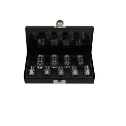 Coffret de 9 douilles TORX® . L.38 mm | Vis bois | Ekibat