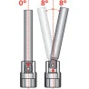 Rallonge articulée ULTIMATE® 1/4" . L.150mm KSTOOLS 922.1419 | Chevill