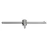 Poignée coulissante T ULTIMATE® 1/4" . L.110 mm | Vis bois | Ekibat