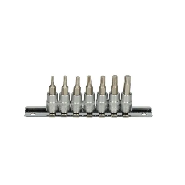 Jeu de 7 douilles tournevis ULTIMATE® TORX® 1/4" | Vis bois | Ekibat