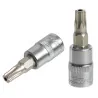 Douille tournevis ULTIMATE® TORX® percé 1/4" . L.37 | Vis bois | Ekiba