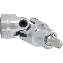 Douille articulée ULTIMATE® TORX® 1/4" . T40 KSTOOLS | Vis bois | Ekib
