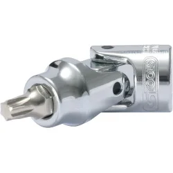 Douille articulée ULTIMATE® TORX® 1/4" . T40 KSTOOLS | Vis bois | Ekib