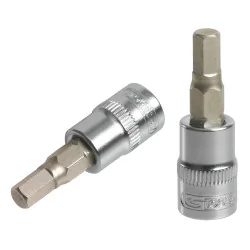 Douille tournevis 6 pans ULTIMATE® 1/4" . L.37 | Vis bois | Ekibat
