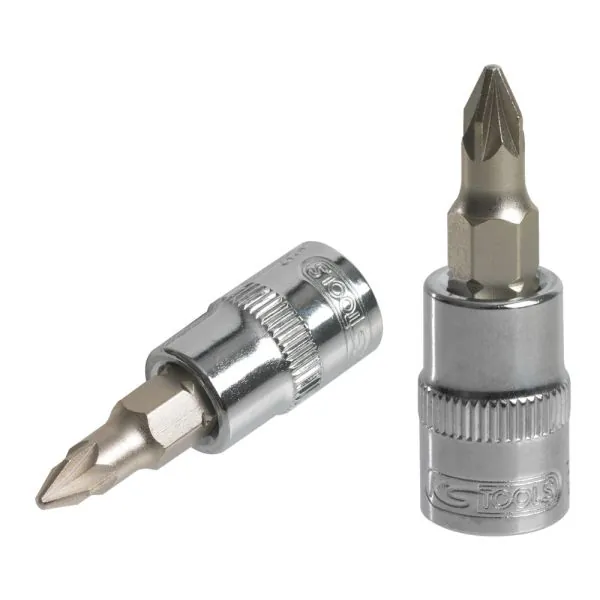 Douille tournevis ULTIMATE® POZIDRIV® 1/4" . L.37 mm | Vis bois | Ekib