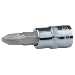 Douille tournevis ULTIMATE® PHILLIPS® 1/2" . L.55 mm | Vis bois | Ekib