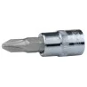 Douille tournevis ULTIMATE® PHILLIPS® 1/2" . L.55 mm | Vis bois | Ekib