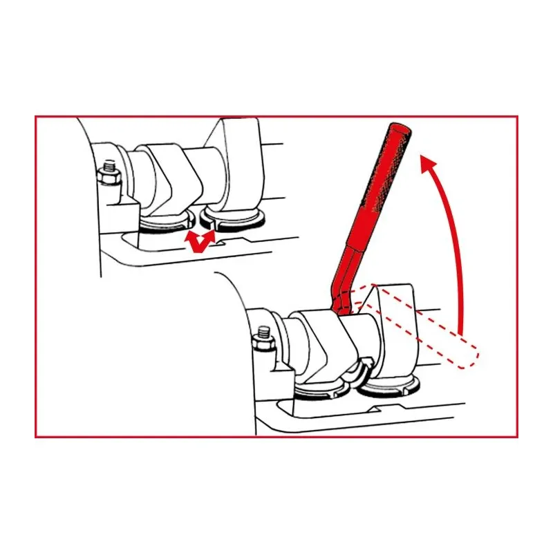 Outil de maintien pour poussoir de soupape KSTOOLS 150.0909 | 150.0909 Outil de maintien pour poussoir de soupape KSTOOLS 150.0909 | 150.0909
