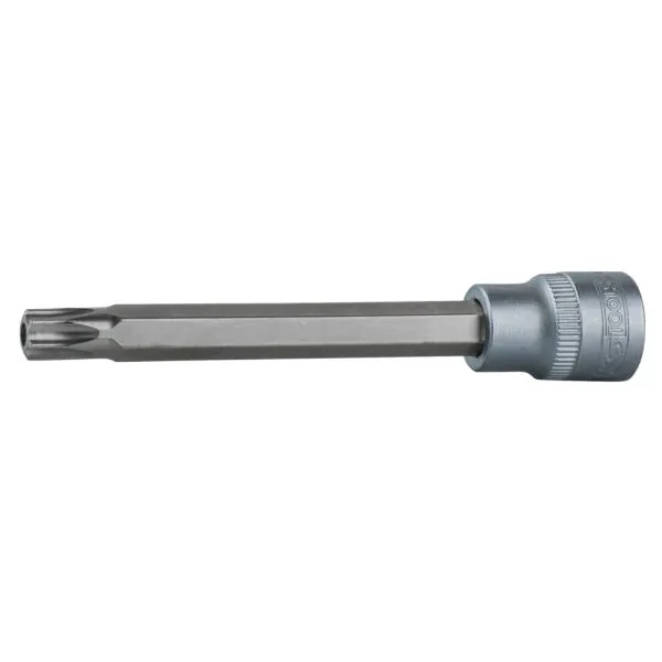 Douille tournevis ULTIMATE® TORX® percé 3/8" . L.110 | Vis bois | Ekib