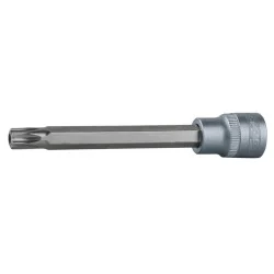 Douille tournevis ULTIMATE® TORX® percé 3/8" . L.110 | Vis bois | Ekib