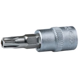 Douille tournevis ULTIMATE® TORX® percé 3/8" . L.50 | Vis bois | Ekiba