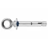 INDEX Cheville anti-rotation pour charges moyennes Piton forgé inox A2 (M6 x 45 Ø8 100 pièces.) ACHAA208C | ACHAA208C