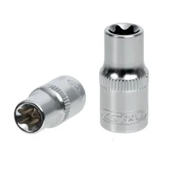 Douille ULTIMATE® TORX® 3/8" . E4 - L. | Vis bois | Ekibat
