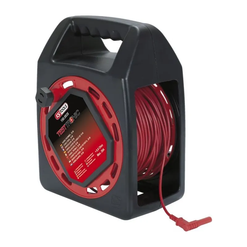 Enrouleur de câble de mesure TESTTRONIC . 30 m KSTOOLS 150.0935 | 150.0935
