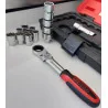Coffret de douilles traversantes TRIPLEplus® 3/8" - 1/2" | Vis métal &