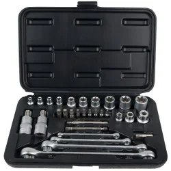 Coffret mâle/femelle TORX® . 1/4" - 3/8" - | Vis bois | Ekibat