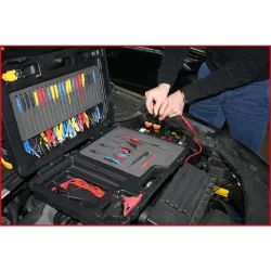 Coffret de câbles de mesure et de test pour diagnostic . 12/24 V . 92 pcs KSTOOLS 150.0950 | 150.0950