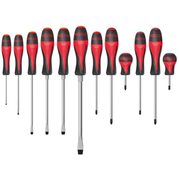 Jeu de 12 tournevis ULTIMATE® KSTOOLS 922.6080 | Vis bois | Ekibat