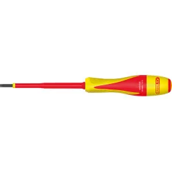 Tournevis Fente bi-matière isolé 1000V . 2 .5x75 | Vis bois | Ekibat