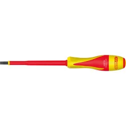 Tournevis Fente bi-matière isolé 1000V . 5 .5x125 | Vis bois | Ekibat