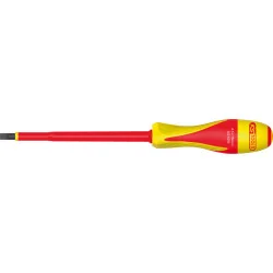 Tournevis Fente bi-matière isolé 1000V . 6 .5x150 | Vis bois | Ekibat