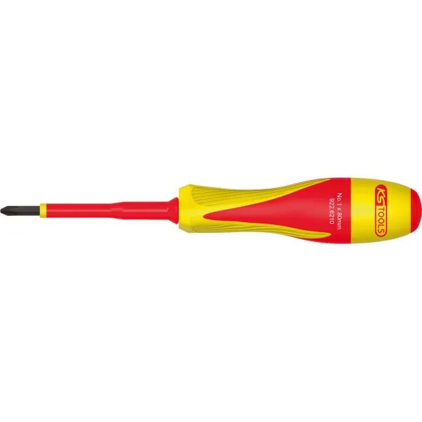 Tournevis PHILLIPS® bi-matière isolé 1000V . PH1 - | Vis bois | Ekibat