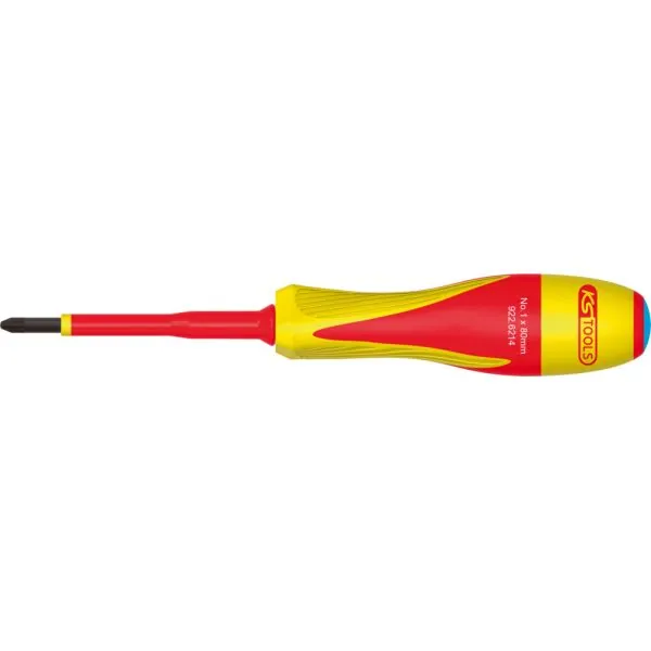 Tournevis POZIDRIV® bi-matière isolé 1000V . PZ1 - | Vis bois | Ekibat