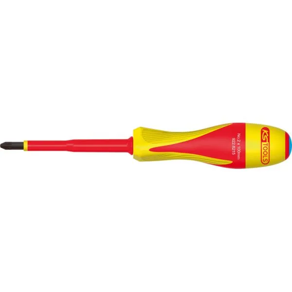 Tournevis POZIDRIV® bi-matière isolé 1000V . PZ2 - | Vis bois | Ekibat