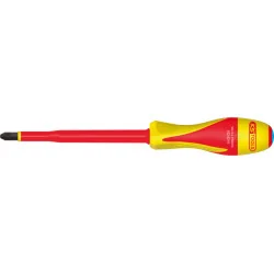 Tournevis POZIDRIV® bi-matière isolé 1000V . PZ3 - | Vis bois | Ekibat