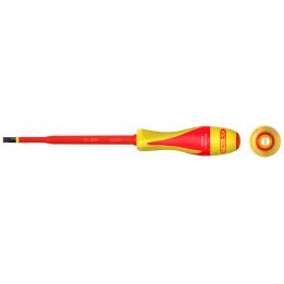 Tournevis fente bi-matière isolé 1000V - 6 .5 | Vis bois | Ekibat