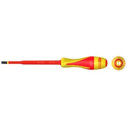 Tournevis fente bi-matière isolé 1000V - 6 .5 | Vis bois | Ekibat