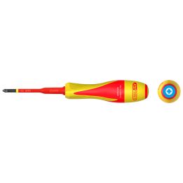 Tournevis POZIDRIV® bi-matière isolé 1000V . PZ1 pour | Vis bois | Eki